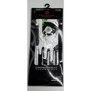 NWT Zero Friction RIGHT Leather Golfing Glove Universal Fit Men’s White